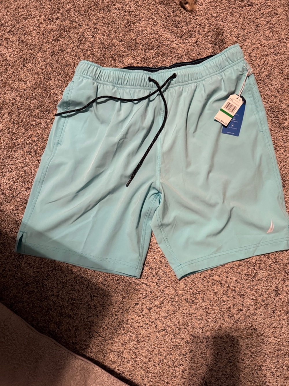 Nautica Light Aqua Swim Shorts —FAST SHIP